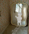 Baby in the mirror ~ Photoshop manipulation