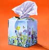 Tissue box ~ still life study in acrylics